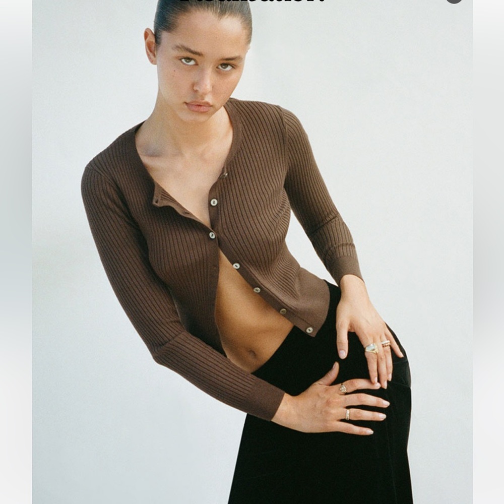 Realisation Par Winona cardigan in chocolate!